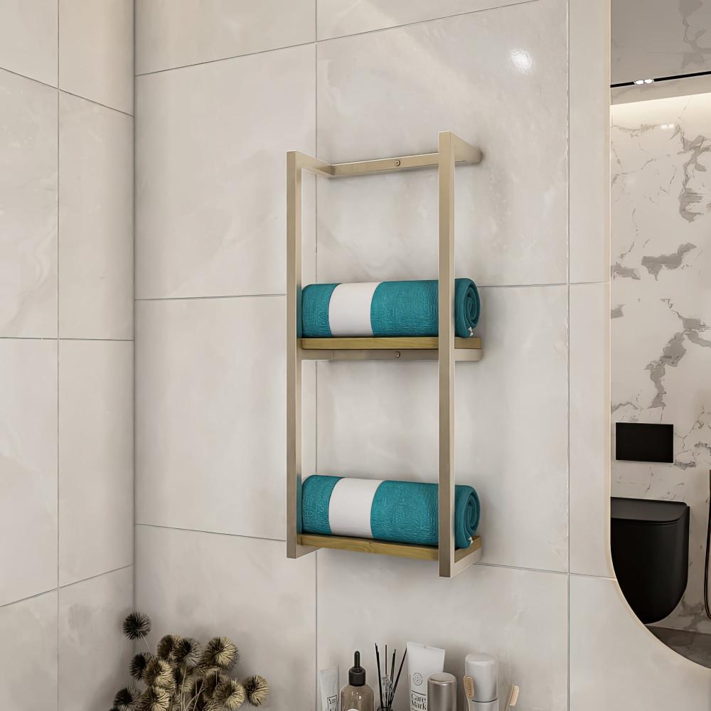 Wall Mounted Towel Shelf