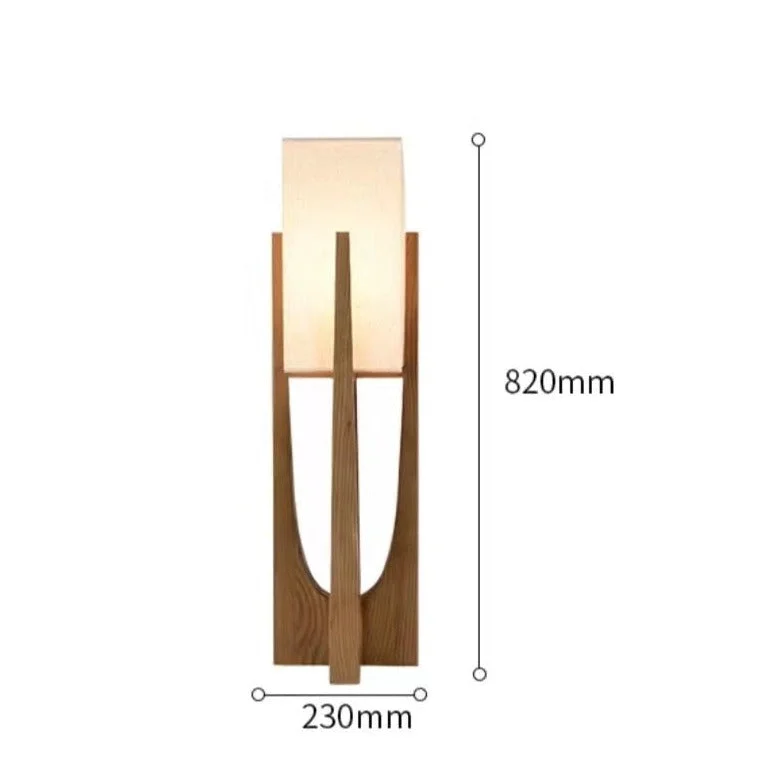 Kairo Wood Frame Floor Lamp