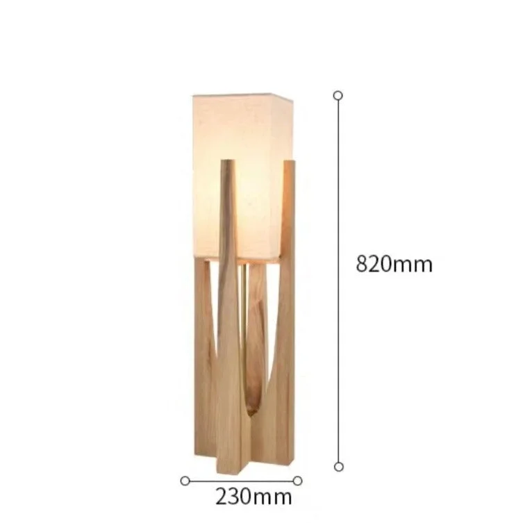 Kairo Wood Frame Floor Lamp