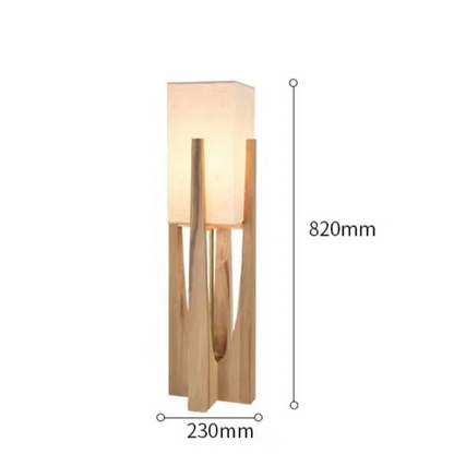 Kairo Wood Frame Floor Lamp