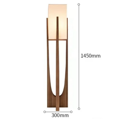 Kairo Wood Frame Floor Lamp