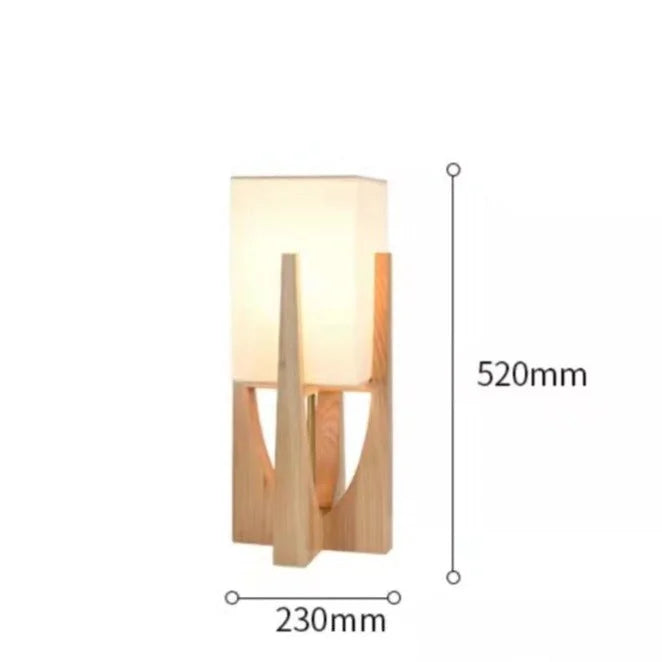 Kairo Wood Frame Floor Lamp