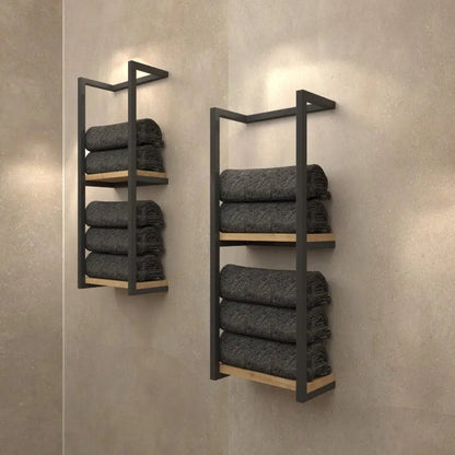 Wall Mounted Towel Shelf