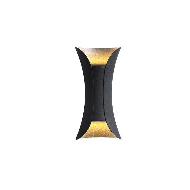 Curved Outdoor LED Wall Light