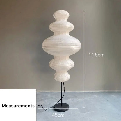 Zen Cloud Paper Floor Lamp