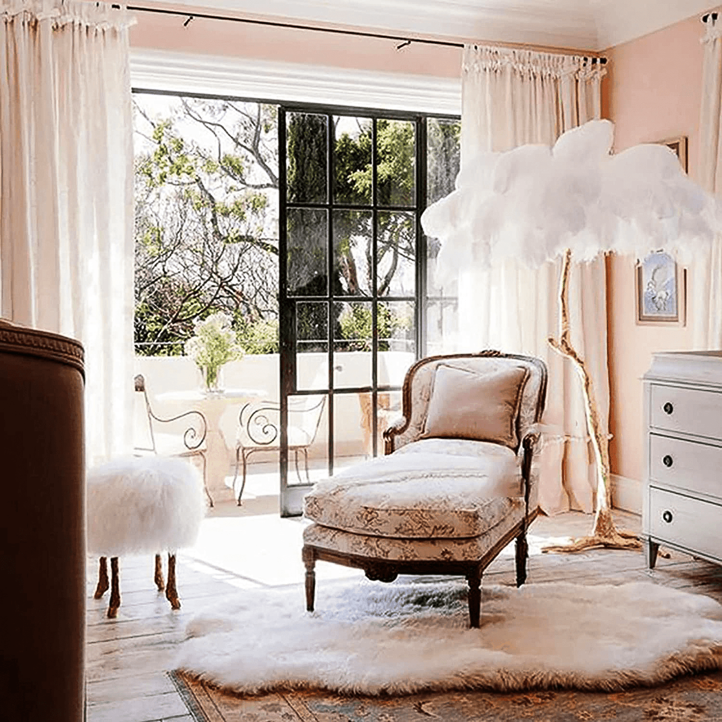 Feather Luxury Floor Lamp