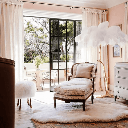 Feather Luxury Floor Lamp