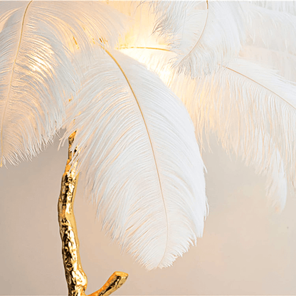 Feather Luxury Floor Lamp