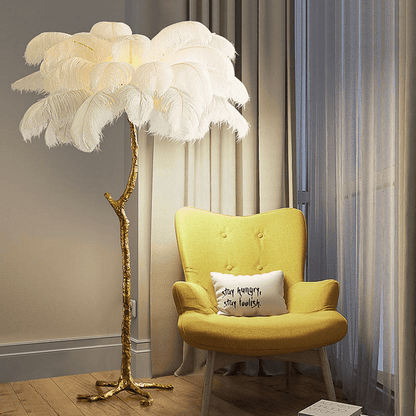 Feather Luxury Floor Lamp