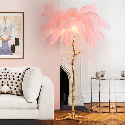 Feather Luxury Floor Lamp