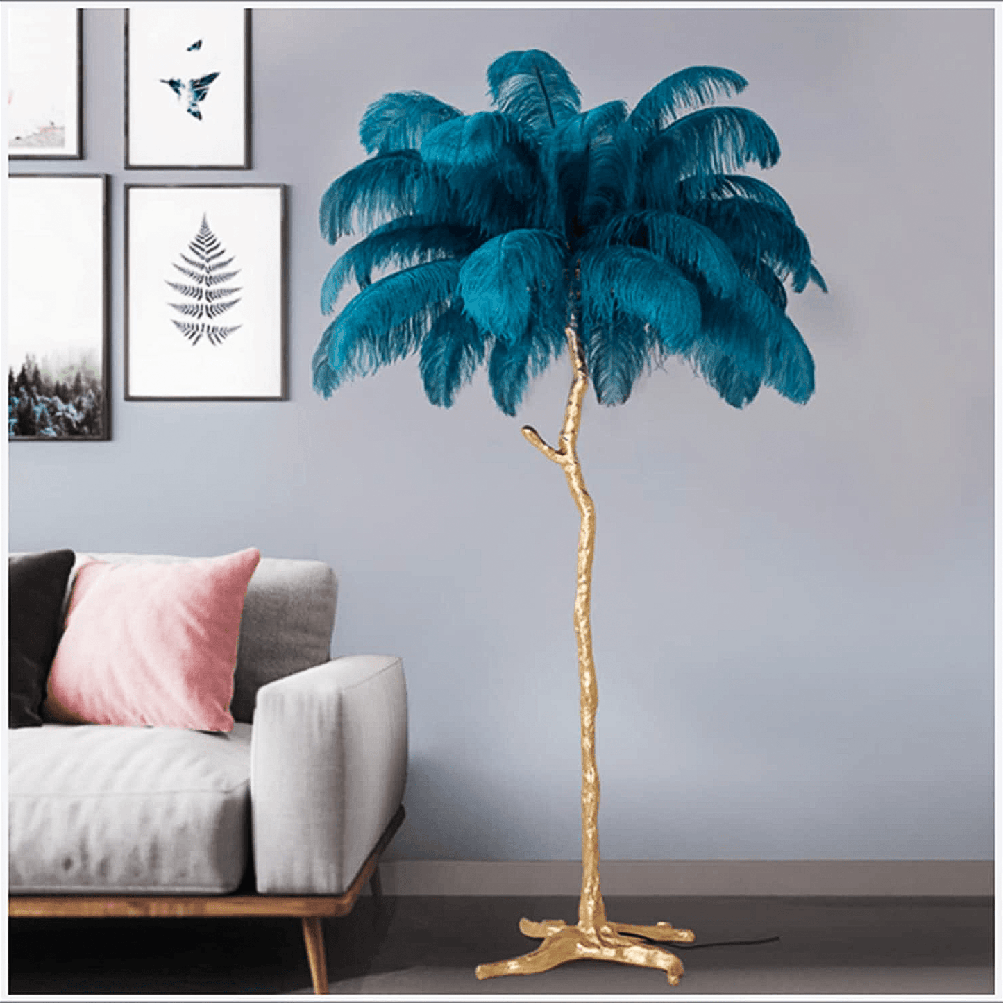 Feather Luxury Floor Lamp