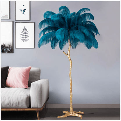 Feather Luxury Floor Lamp