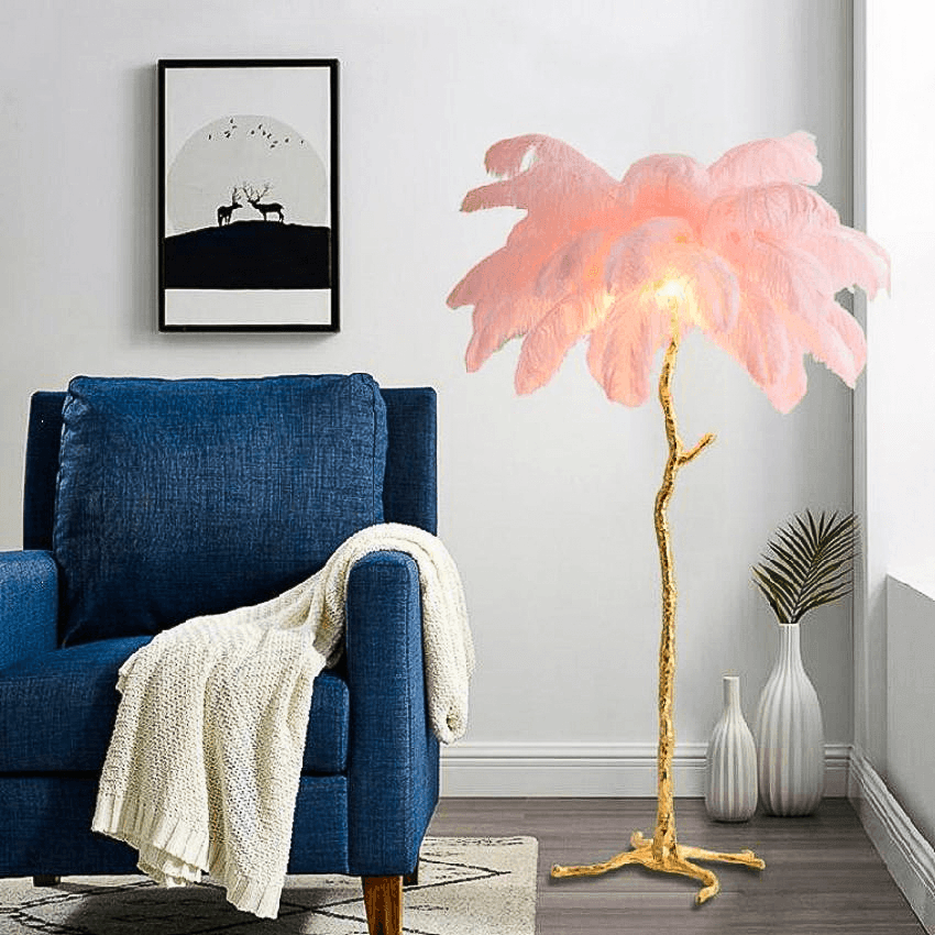 Feather Luxury Floor Lamp