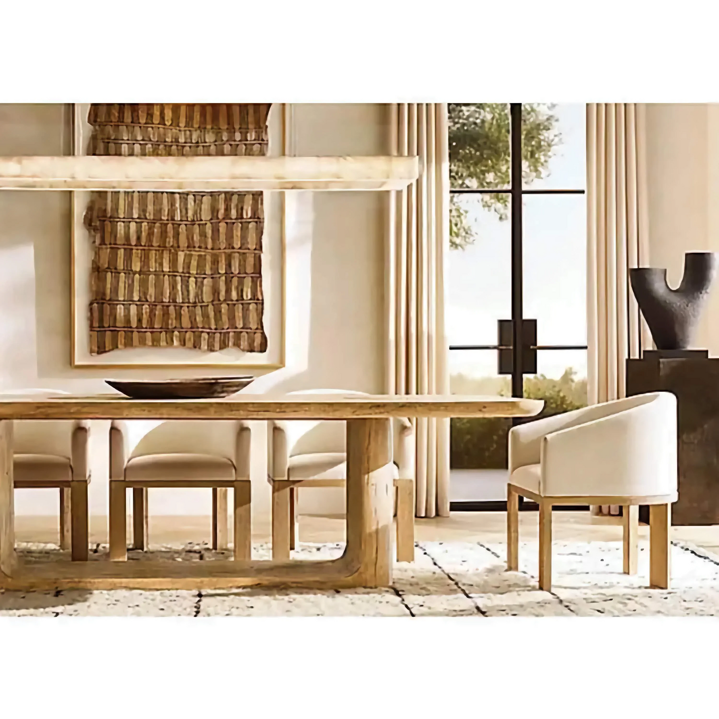 Marble Frame Chandelier