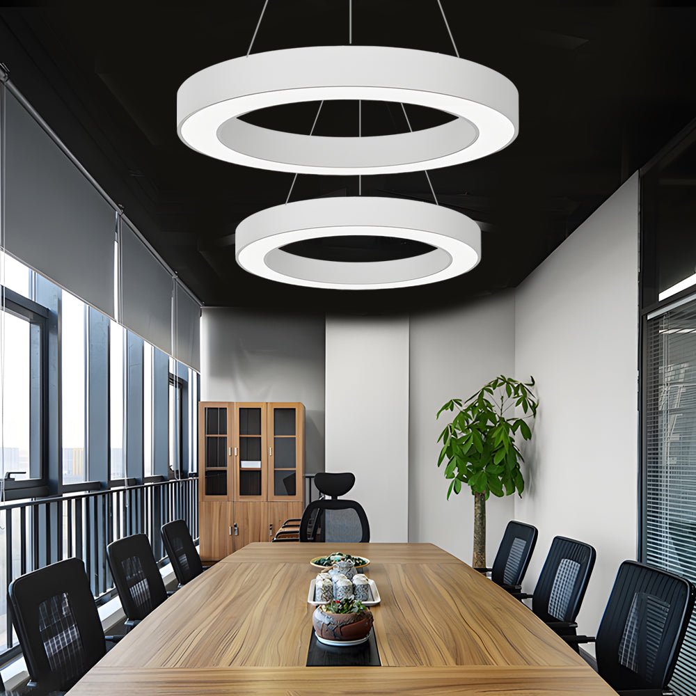 Halo Ring LED Pendant Light