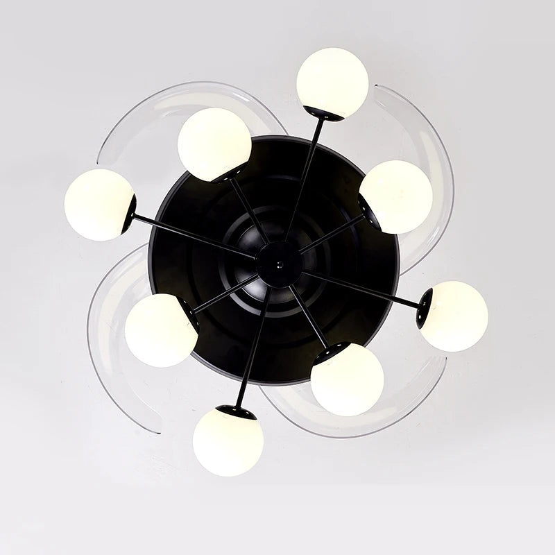 LED Chandelier Ceiling Fan