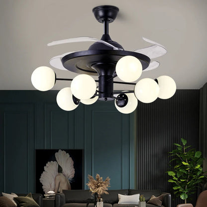 LED Chandelier Ceiling Fan