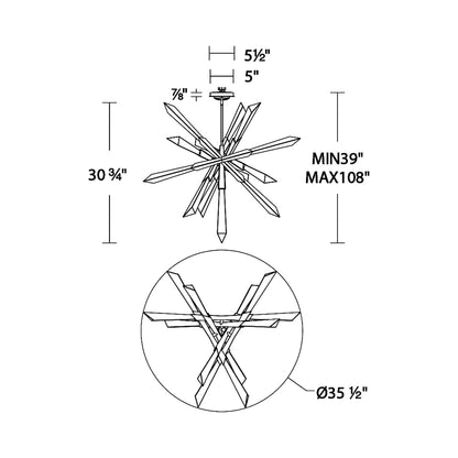 Salitude LED Pendant Light