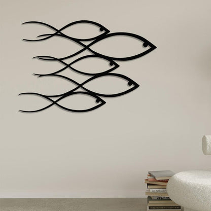 Fish Silhouette Wall Art
