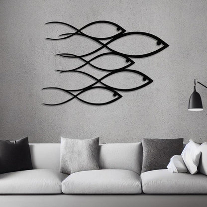 Fish Silhouette Wall Art
