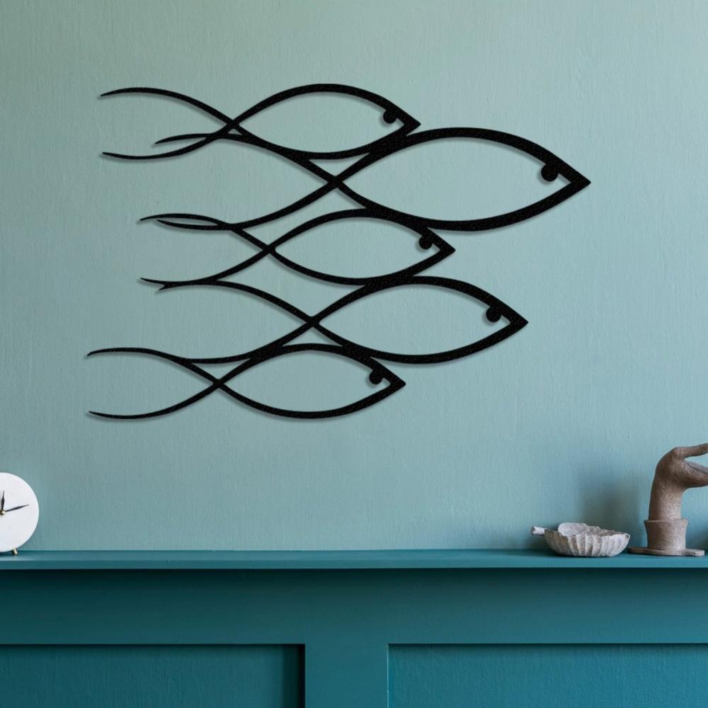 Fish Silhouette Wall Art