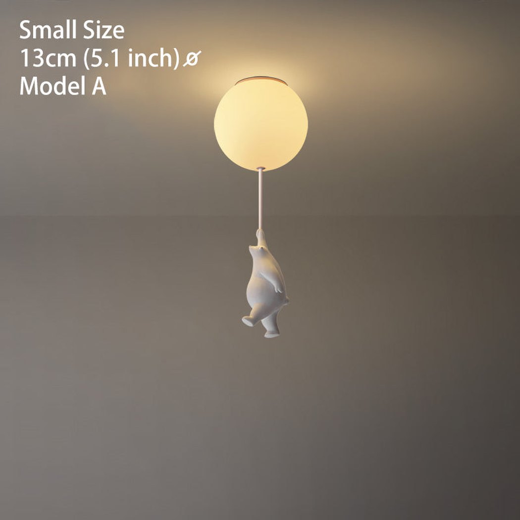 Flying Bear Ceiling Light