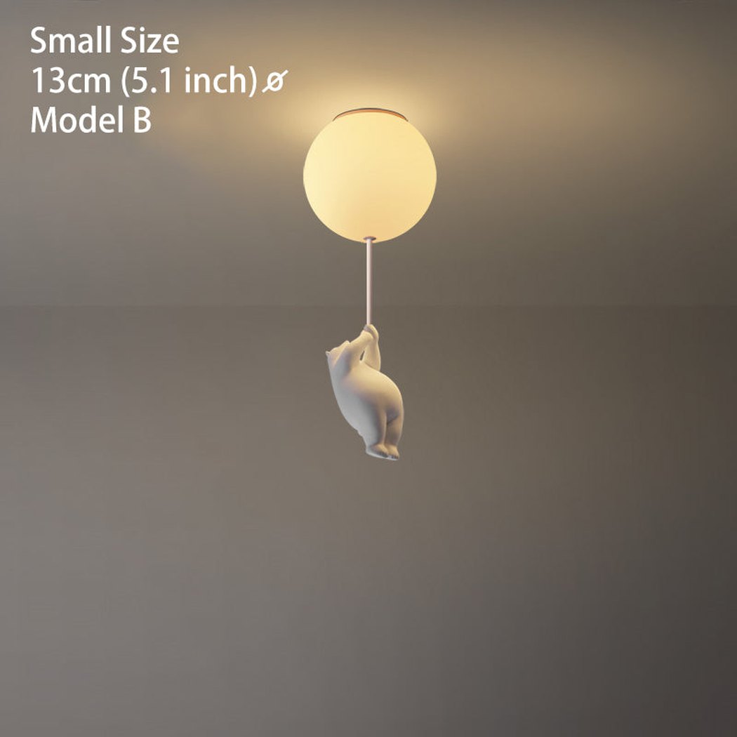Flying Bear Ceiling Light