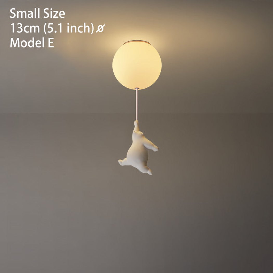 Flying Bear Ceiling Light