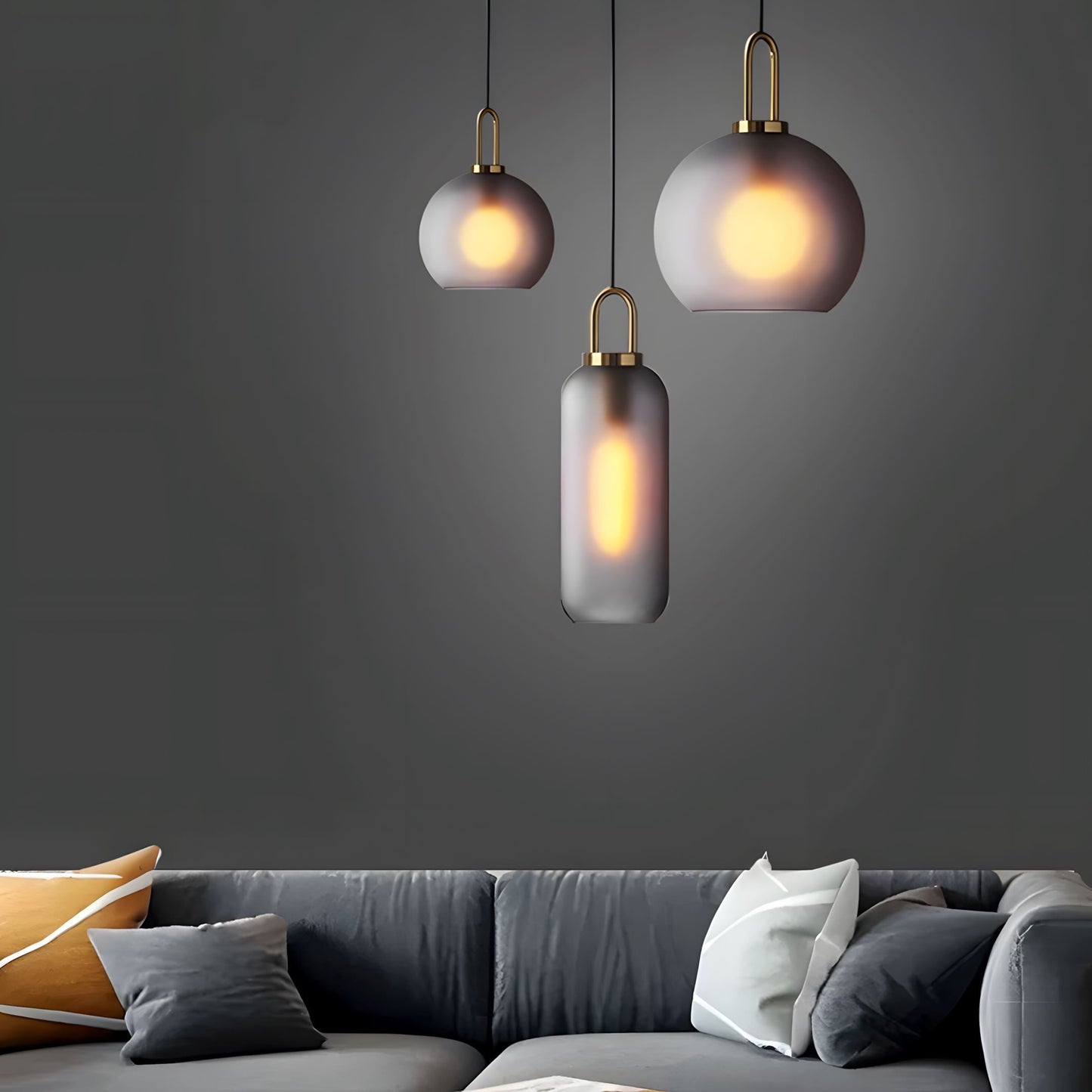 Frosted Glass Pendant Light