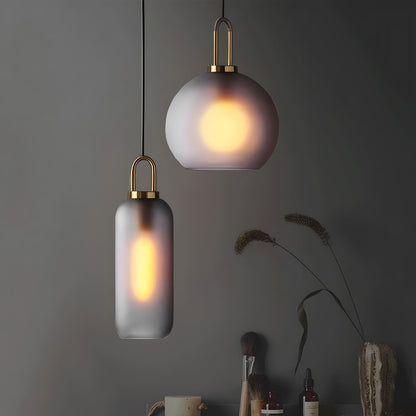Frosted Glass Pendant Light