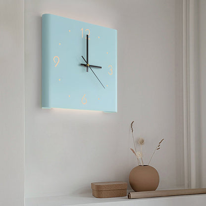 Corner LED Wall Clock