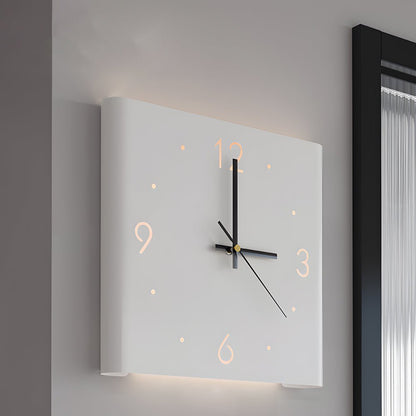 Corner LED Wall Clock