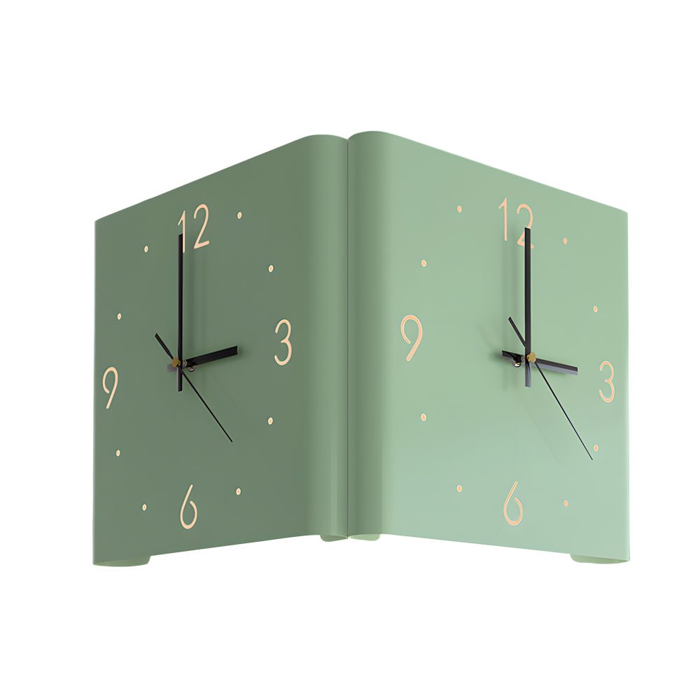 Corner LED Wall Clock