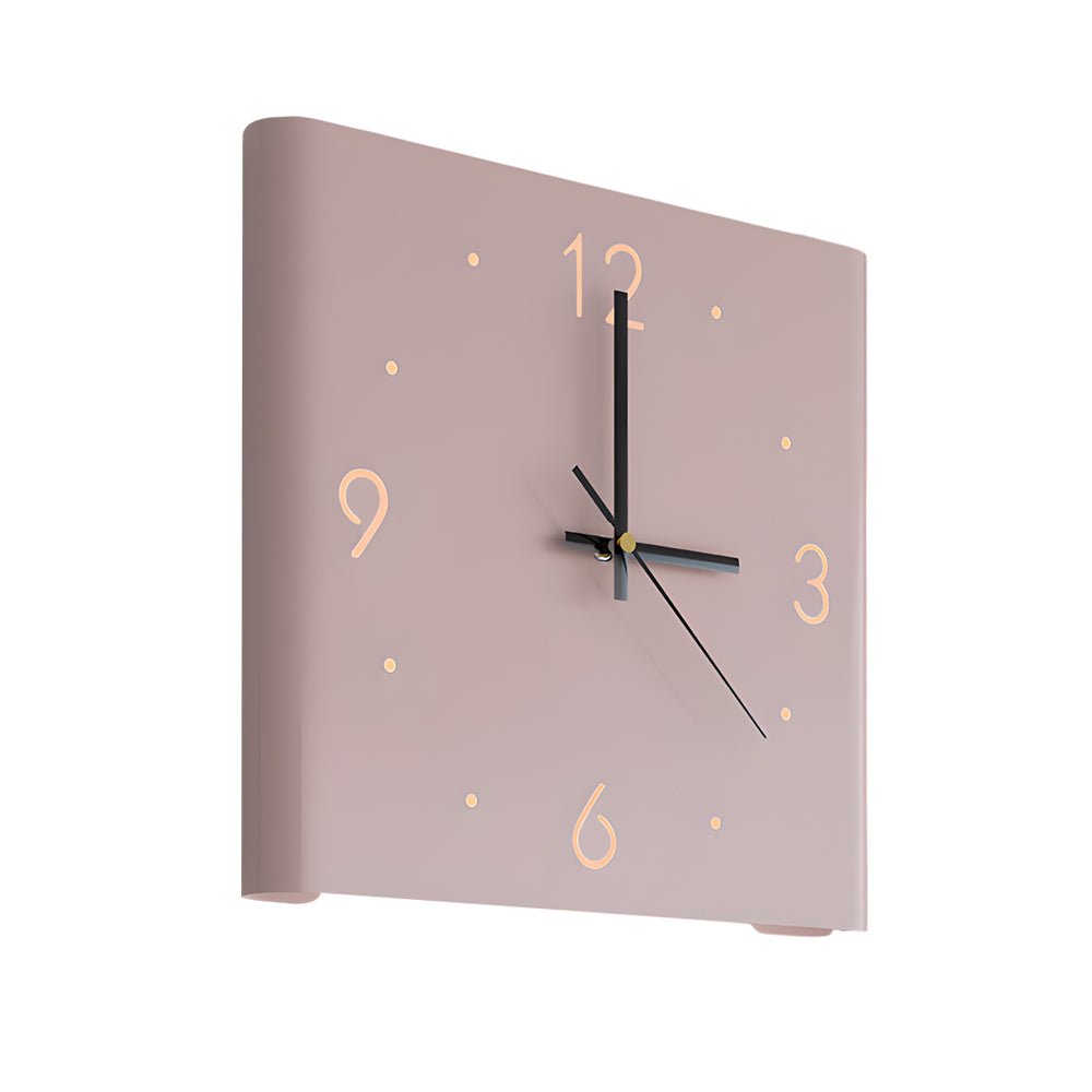 Corner LED Wall Clock