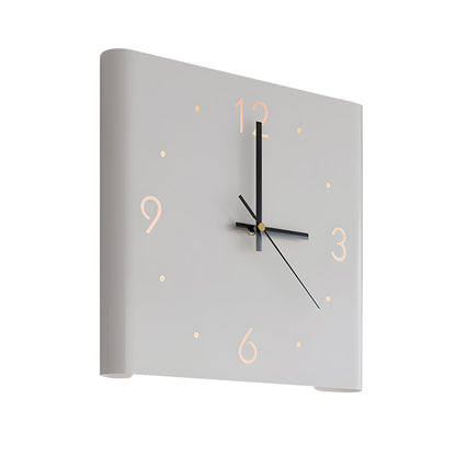Corner LED Wall Clock