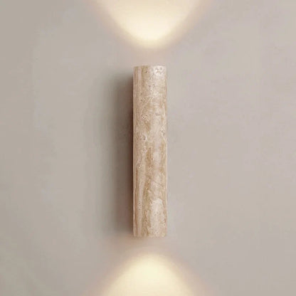 Auremi Taupe Marble Wall Sconce
