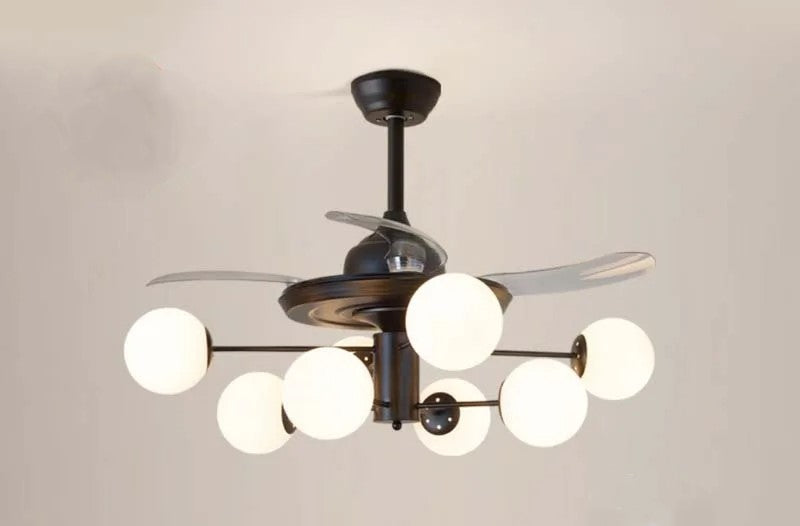 LED Chandelier Ceiling Fan