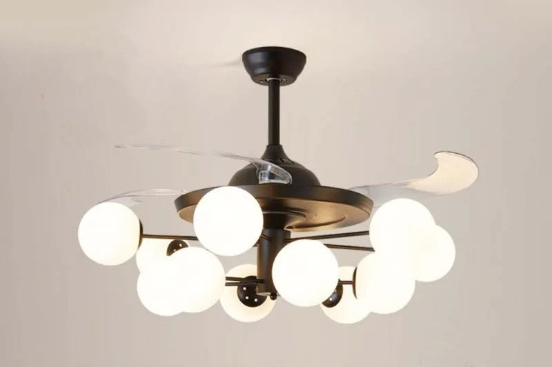 LED Chandelier Ceiling Fan