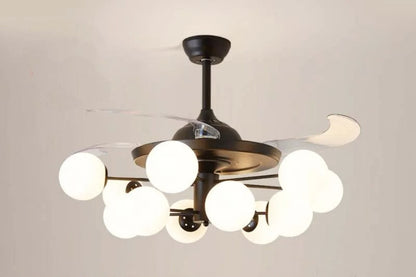 LED Chandelier Ceiling Fan