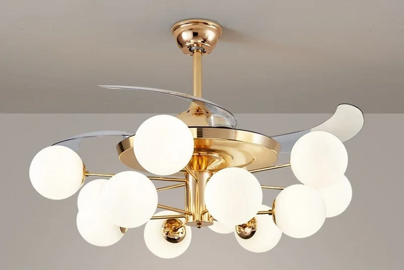 LED Chandelier Ceiling Fan