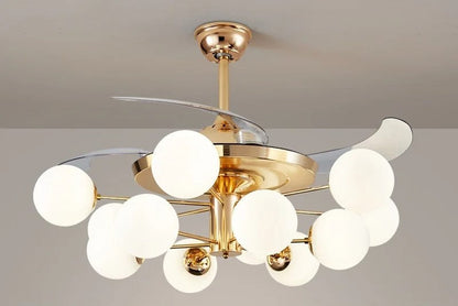LED Chandelier Ceiling Fan