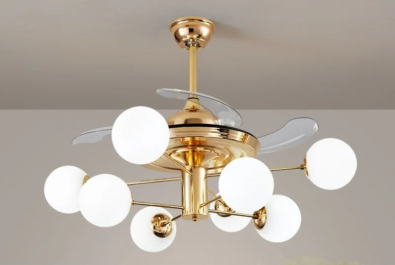 LED Chandelier Ceiling Fan