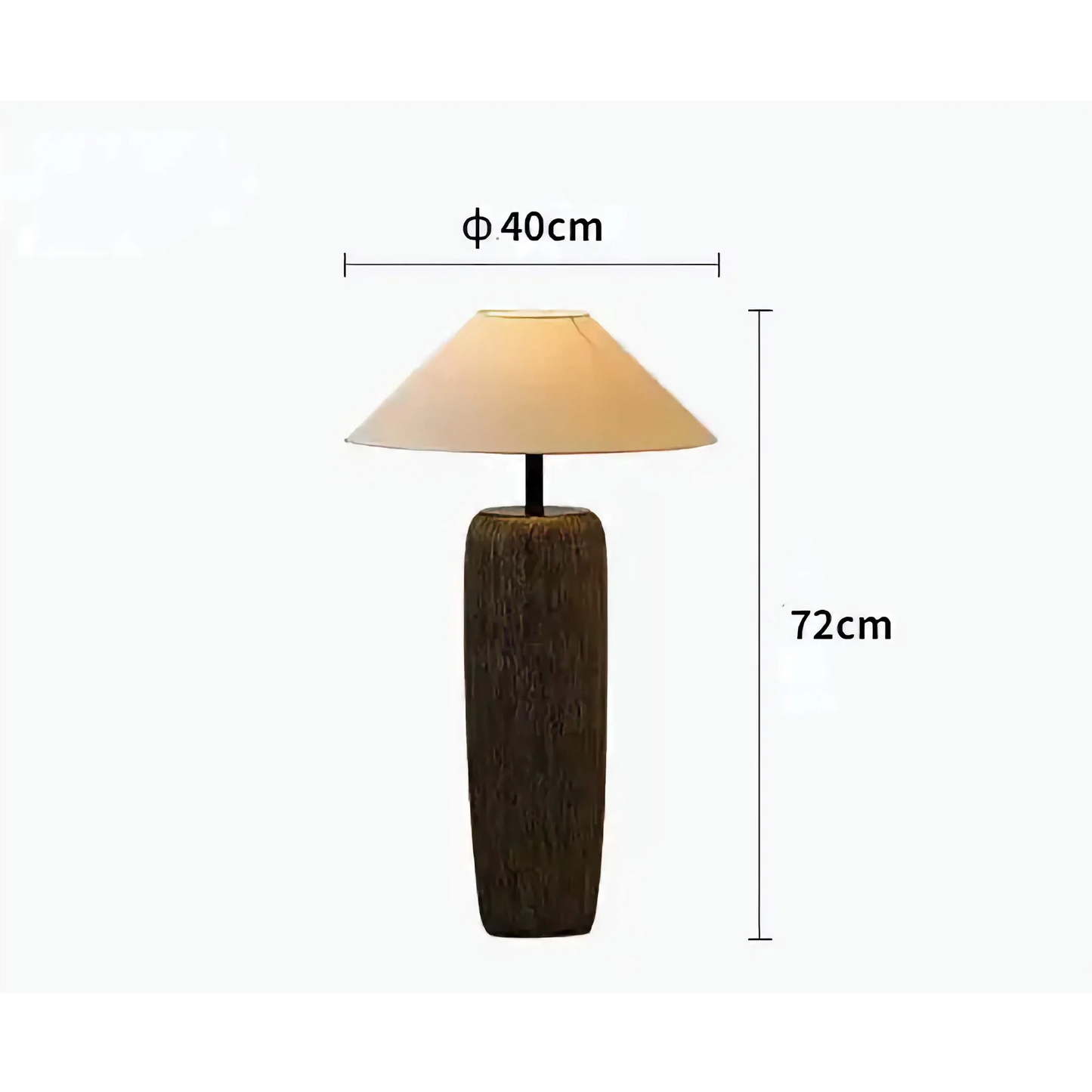Zenform Clay Table Lamp