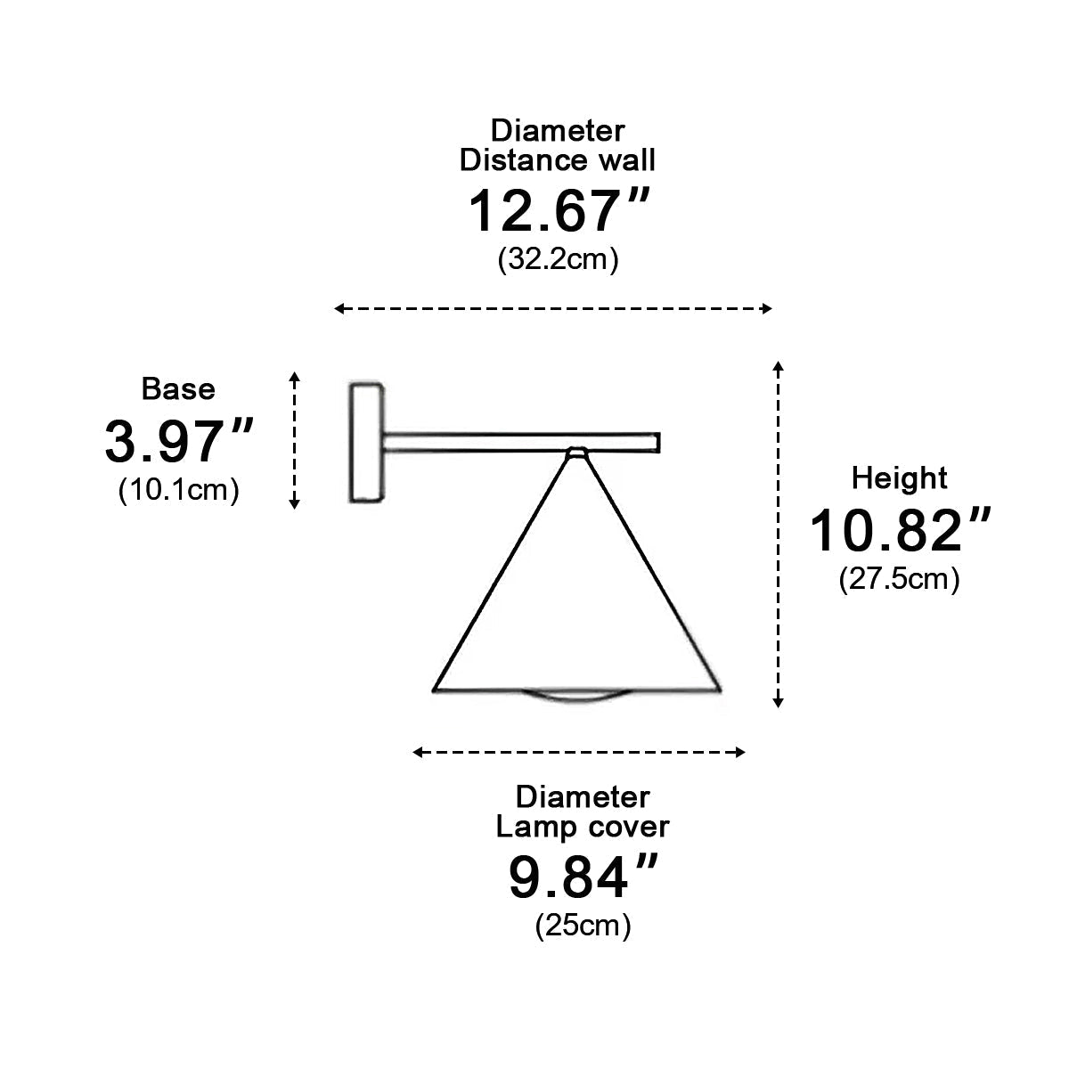 Waterproof Modern Minimalist Bell LED Outdoor C