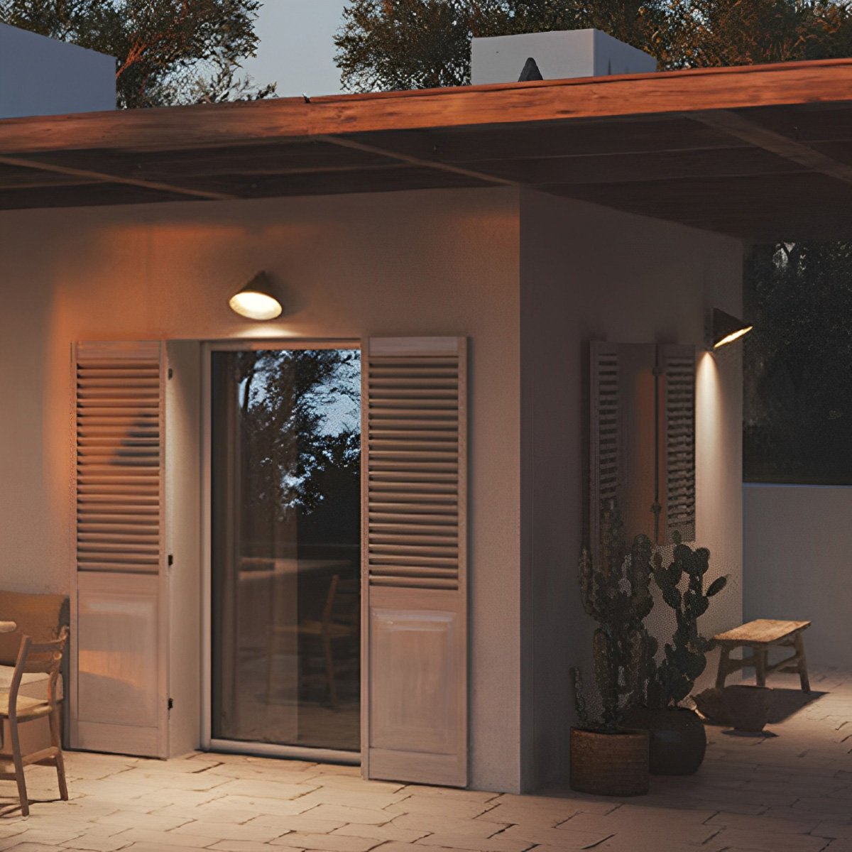Waterproof Modern Minimalist Bell LED Outdoor C