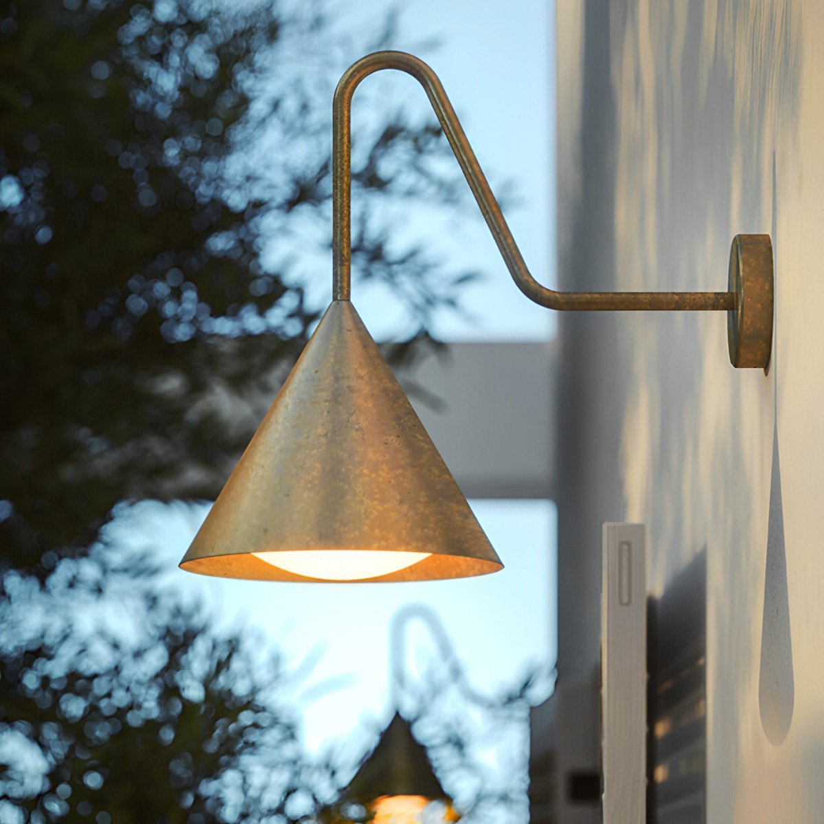 Waterproof Modern Minimalist Bell LED Outdoor C