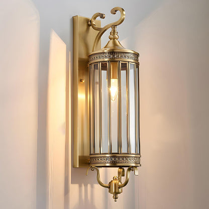 Vintage Waterproof Outdoor Lantern Wall Lamp