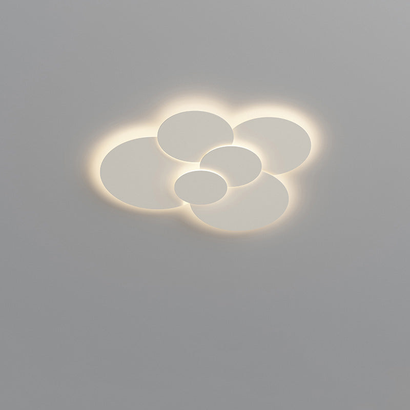 Modern Minimalist LED Disc Flush Mount Ceiling Light
