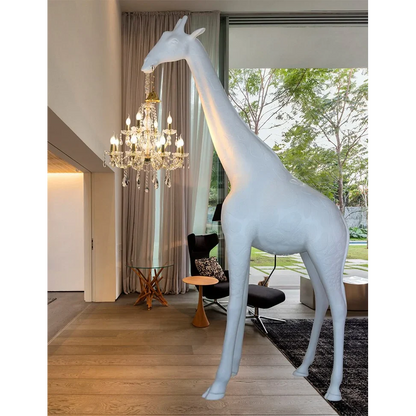 Grande Giraffe Crystal Floor Lamp