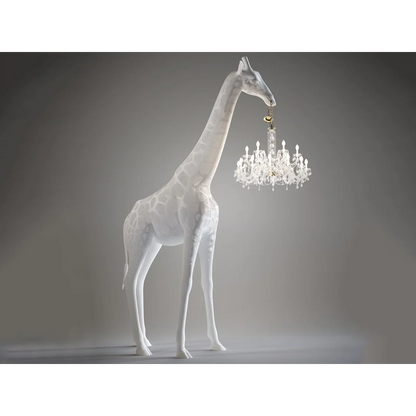 Grande Giraffe Crystal Floor Lamp